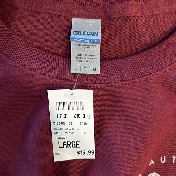 NWT Boston Long sleeve t-shirt Men’s L - Picture 2 of 2